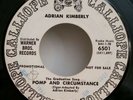 Adrian Kimberly Calliope 6501 POMP AND CIRCUMSTANCE  (ROCK N ROLL 45) MAKE OFFER
