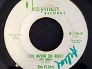 Northern Soul 45 FI-DELS Try A Little Harder/You Never Do Right Keymen Records