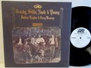 WL PROMO ONLY CROSBY STILLS NASH & YOUNG DEJA VU 1970 ATLANTIC SD7200 STEREO VG+