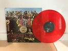 THE BEATLES - SGT PEPPER- LIKE NEW 180G RED COLORED VINYL LP RECORD