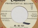 CHARLIE BOP TRIO Mr. Big Feet / Tokyo Queen CAPITOL 45 rockabilly VG+ HEAR