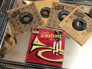 VINTAGE LOUIS ARMSTRONG AND THE ALL STARS/JAZZ CONCERT VOL2 1950 45 RPM SET 9-78