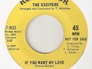 THE EXCITERS If You Want My Love RCA PROMO  NORTHERN SOUL 45