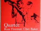 RUSS FREEMAN CHET BAKER QUARTET - Pacific Jazz 1232 - Orig. Mono LP - Vinyl VG+