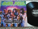 Overkill Taking Over 1 x Vinyl First Press Original 1987 Noise slayer