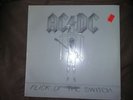 AC/DC 'Flick Of The Switch' LP 1988 EMBOSSED Sealed & Mint 80100-1 FREE SHIPPING