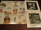 JOHN LENNON PEACE A CHANCE & IMAGINE HAPPY XMAS 45 SINGLES PICTURE SLEEVES +HITS