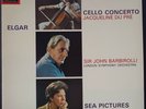 HMV ASD 655 UK LP ELGAR CELLO CONCERTO SEA PICTURES DU PRE BARBIROLLI BAKER NM