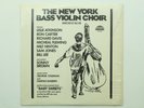 NEW YORK BASS VIOLIN CHOIR s/t STRATA EAST 8003 Spiritual Jazz