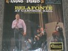 Harry Belafonte At Carnegie Hall The Complete Concert 200g 2 LP Audiophile NM