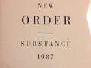 SEALED-NEW ORDER-SUBSTANCE 1987, 2 X LP, US ORIGINAL, EMBOSSED, QWEST 9 25621-1