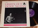 Jackie McLean Lights Out EX  DG RVG Prestige New Jazz lp Donald Byrd rare jazz