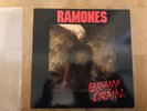 Ramones LP Brain Drain Original 1989