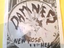 THE DAMNED  New Rose / Help ( Beatles ) Stiff Buy 6  Punk CLASH Sex Pistols