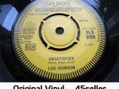 ? LO JOHNSON promo 'Unsatisfied' Very RARE UK London northern soul