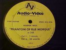 Phantom Of Rue Morgue -1954 Motion Picture 12-inch Transcription record - AV644