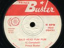 Prince Buster - Bald Head Pum Pum UK Prince Buster 7