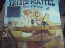 TRIXIE MATTEL Two Birds/One Stone LP SEALED clear w/pink blob vinyl country ATO