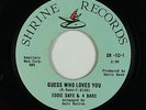 Northern/Deep Soul 45 - Eddie Daye & 4 Bars - Guess Who Loves You - Shrine - VG+