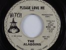 Doo Wop R&B 45 ALADDINS Please Love Me WITCH promo HEAR