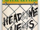 CAPITAL LETTERS-headline news    greensleeves LP   (hear)   reggae  roots