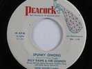 Instrumental R&B Tittyshaker 45 BILLY DAVIS Spunky Onions PEACOCK VG+ HEAR