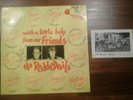 ROCKIN' DEVILS - WITH A LITTLE HELP HOT STUFF LP HSL 003 RARE PROMO POSTCARD