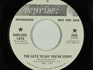 Northern Soul 45 - Darlene Love - Too Late To Say You're Sorry - Reprise VG+ mp3