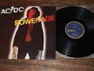 AC/DC Powerage Vinyl LP Record Albert Productions Blue 1st Label Press NM/NM OOP