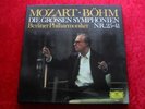 7 LP Box Mozart Böhm - Die Grossen Symphonien Nr. 25-41 - Deutsche Grammophon