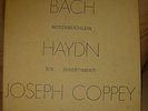 Joseph Coppey / coffret box 2 LP / Bach Haydn
