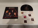Queen Greatest Hits LP RARE 1E/1F AR PRESS w/ PRINTED INNER  Night Opera News II