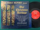 Our Christmas Heritage LP '63 PRIVATE Storyteller Margie Bell w/ BOOK VG+/VG++