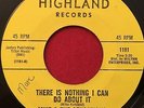MIKE & THE CENSATIONS   NOTHING I CAN DO ABOUT   RARE NORTHERN SOUL 45 HIGHLAND