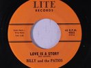 BILLY & PATIOS: Love Is A Story 45 Vocal Groups