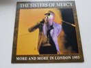 THE SISTERS OF MERCY - more and more in london 93   -  7' - clear vinyl