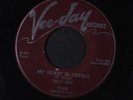 BILLY BOY: My Heart Is Crying / Kissing At Midnight 45 (sm lbl flakes, nice cop