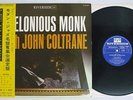 THELONIOUS MONK WITH JOHN COLTRANE SAME RIVERSIDE R-5002 Japan OBI MONO VINYL LP