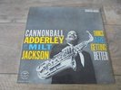 Cannonball Adderley/Milt Jackson - Things Are Getting Better UK LP RIVERSIDE