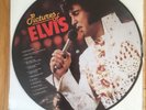 ELVIS PRESLEY Pictures Of Elvis 1984 Vinyl PICTURE DISC LP Vinyl Record RARE 80s