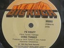 CHRIS TURNER  Im Crazy 45 BIG ROCK LABEL   AUSTRALIA Rare BUFFALO Rose Tattoo 7
