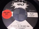 THE CHARMELS AS LONG AS I’VE GOT YOU VG+ Funk45 Soul Wu Tang Isaac Hayes