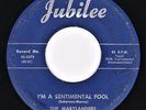 RARE DOO WOP   Marylanders : Sentimental Fool / Sittin By The River   Jubilee 45