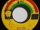 RARE ROOTS REGGAE - BARRY GROWN - BELLY GAL + DUB - ORIG ITAL 7