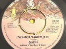 GENESIS - THE CARPET CRAWLERS - Original UK 7