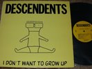 PUNK Descendents I Don't Want To Grow Up LP Shiny NM New Alliance NAR-026