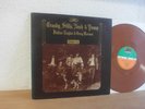 Crosby Stills Nash & Neil Young - Deja Vu LP  BROWN Vinyl RARO