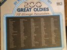 LP-BOX Bobby Lewis / Dion / Randy & The Rainbows etc. 200 Great Oldies Ill Alw