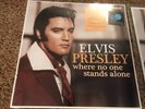 Elvis Where No One Stands Alone Pink Vinyl LP & Lisa Marie signed Lithograph