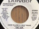 The Jam - Heatwave US Promo- Same Track Both Sides